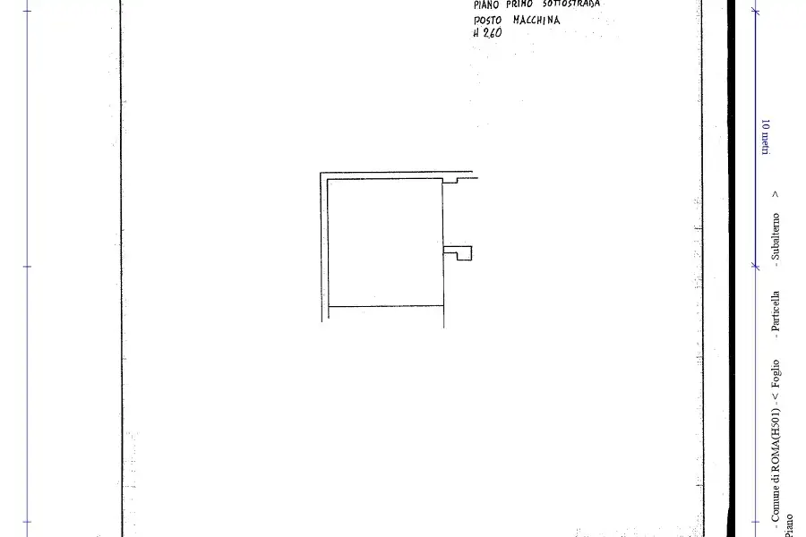 Posto Auto in vendita di 25 mq a €30.000 (rif. 13/2026)
