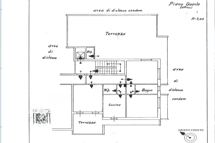 Attico in vendita di 109 mq a €439.000 (rif. 36/2026)