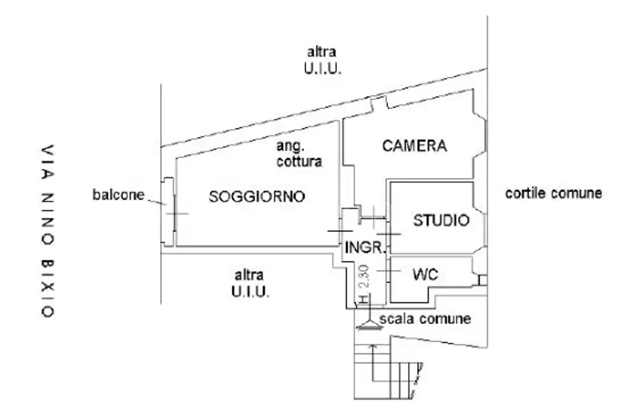 Casa in affitto di 70 mq a €1.800 (rif. 50/2026)