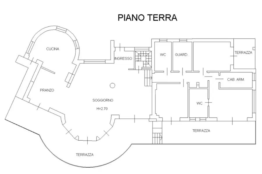 Villa in vendita di 450 mq a €4.500.000 (rif. 24/2025)