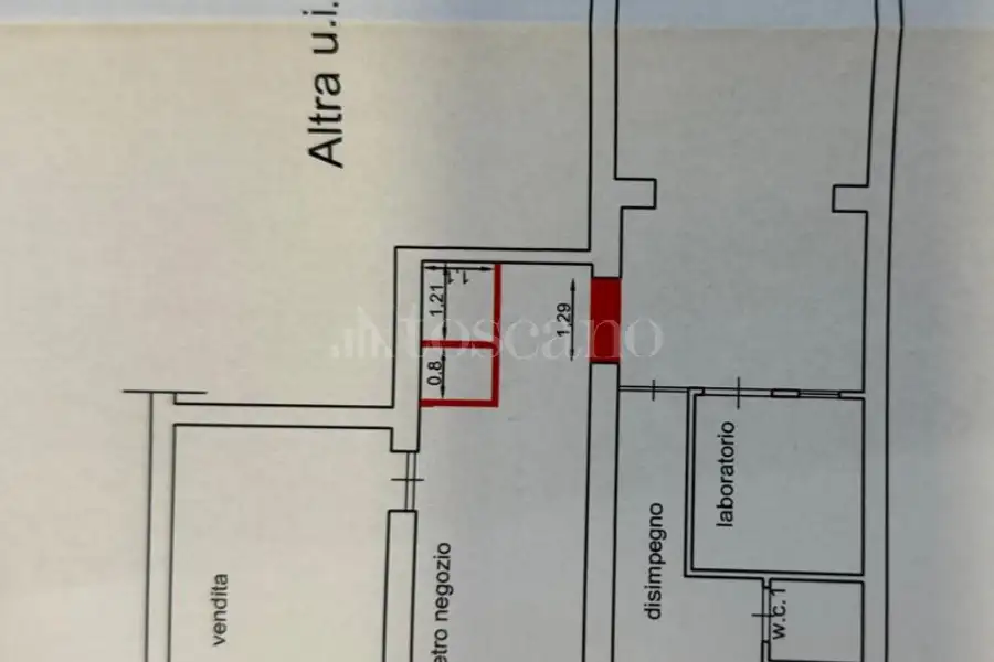 Negozio in vendita di 72 mq a €165.000 (rif. 36/2026)