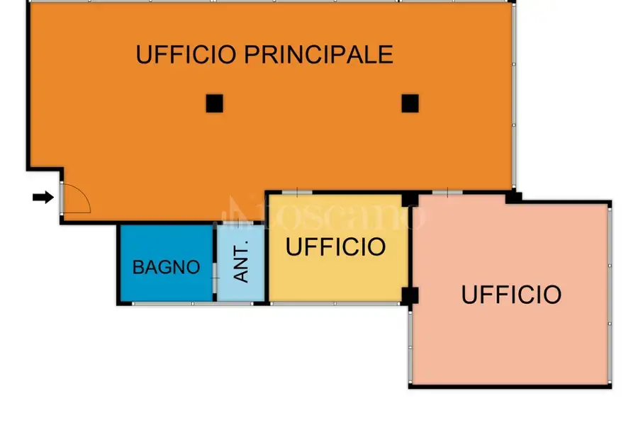 Ufficio in vendita di 100 mq a €215.000 (rif. 23/2026)
