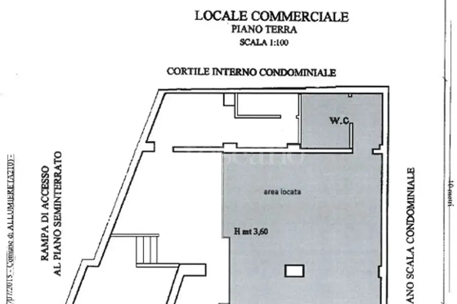 Negozio in vendita di 160 mq a €125.000 (rif. 45/2026)