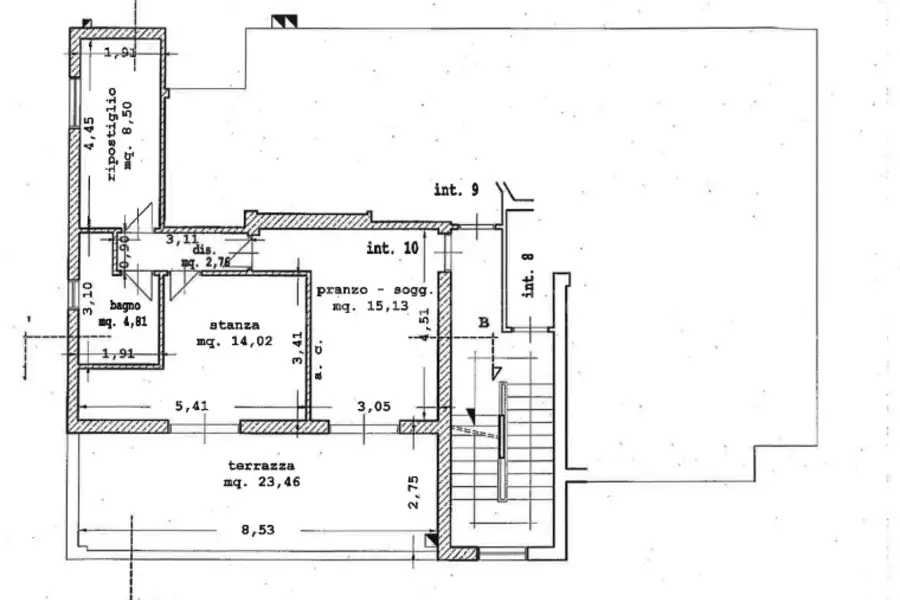 Attico in vendita di 60 mq a €105.000 (rif. 2/2024)