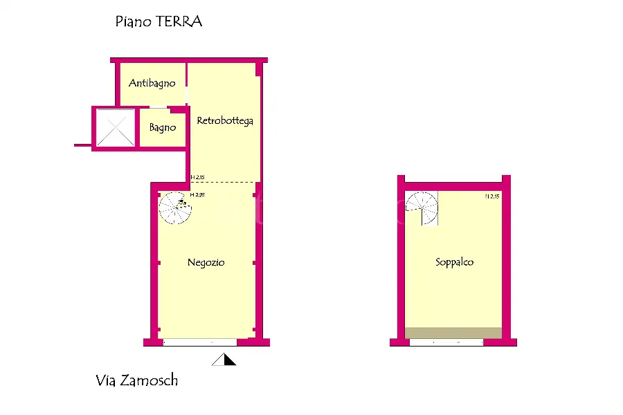 Negozio in vendita di 38 mq a €65.000 (rif. 7/2025)