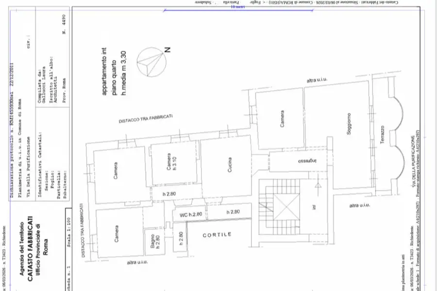 Attico in vendita di 140 mq a €1.499.000 (rif. 25/2026)