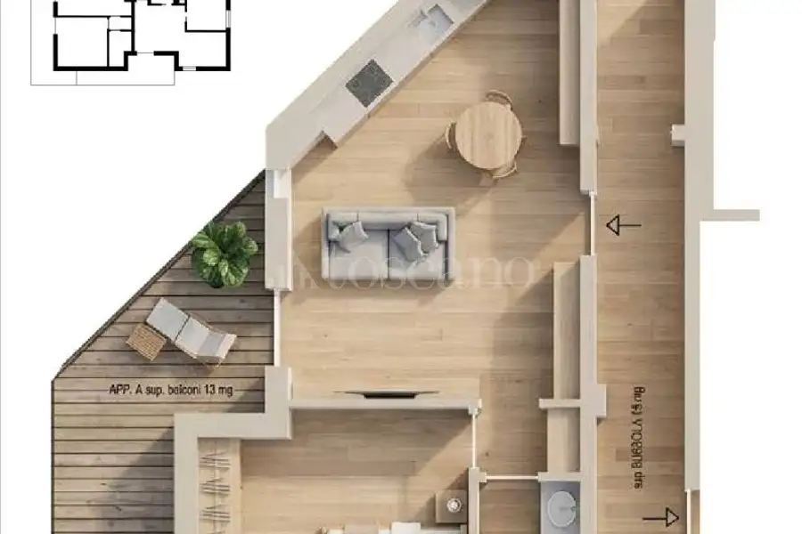 Casa in vendita di 53 mq a €213.000 (rif. 17/2026)