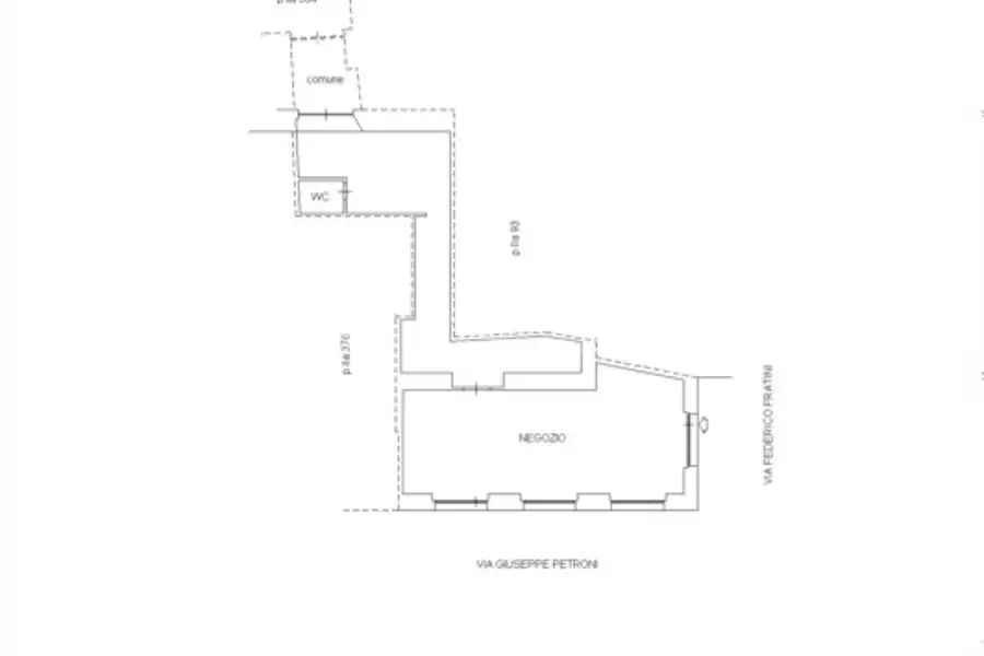 Negozio in affitto di 80 mq a €800 (rif. 26/2026)