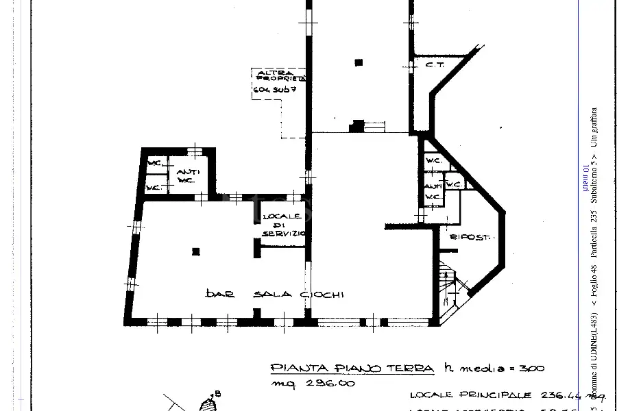 Negozio in vendita di 317 mq a €265.000 (rif. 22/2025)