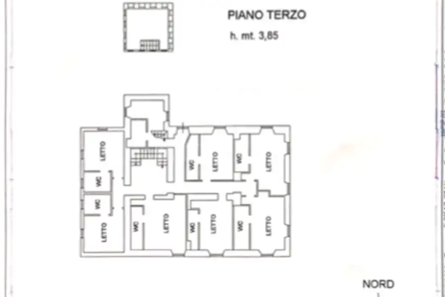 Albergo in vendita di 2.500 mq trattativa riservata (rif. 4/2025)