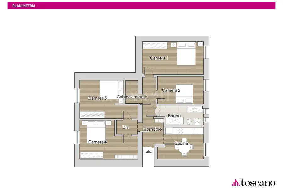 Casa in vendita di 120 mq a €620.000 (rif. 77/2026)