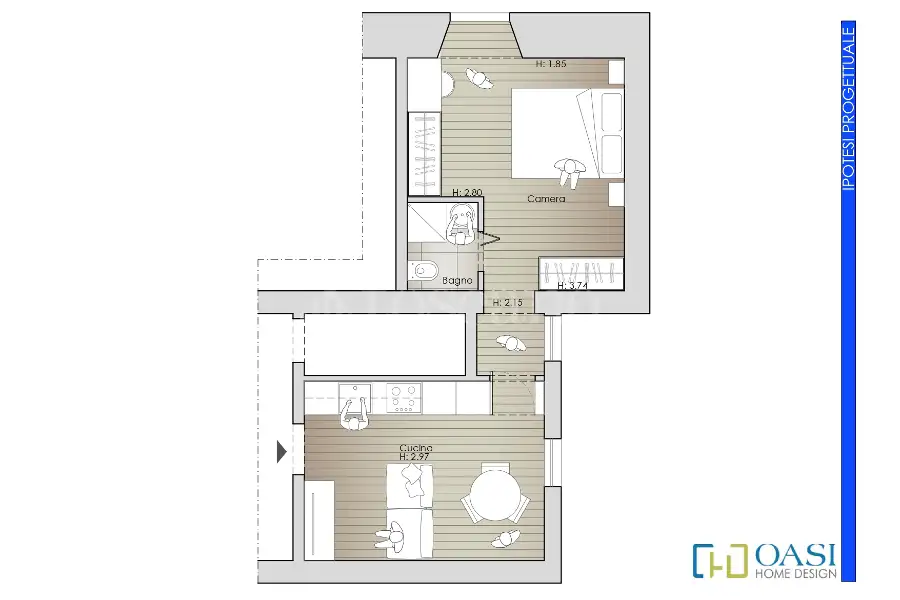 Casa in vendita di 45 mq a €298.000 (rif. 52/2026)