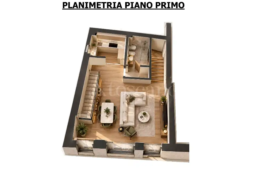 Attico in vendita di 110 mq a €1.100.000 (rif. 29/2026)