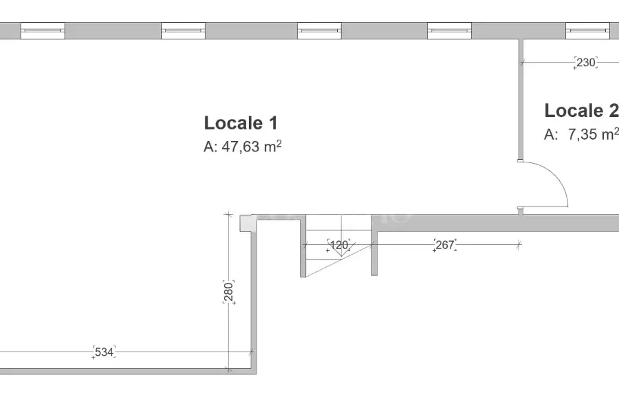 Negozio in vendita di 171 mq a €288.000 (rif. 61/2025)