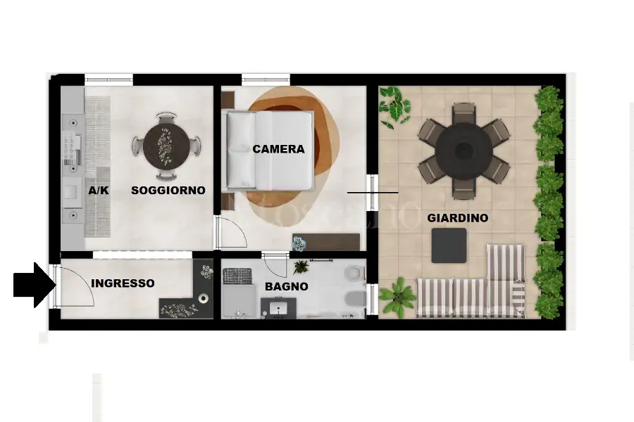 Casa in vendita di 40 mq a €165.000 (rif. 17/2026)