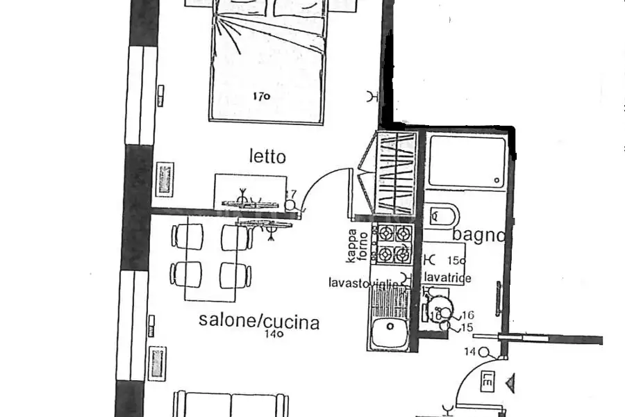 Casa in affitto di 50 mq a €1.600 (rif. 27/2026)