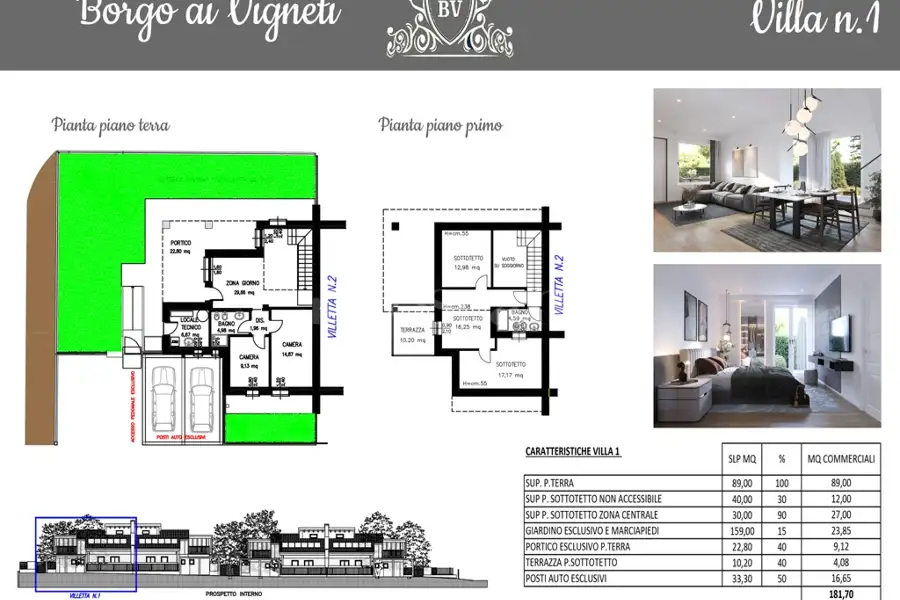 Villa Bifamiliare in vendita di 181 mq a €490.000 (rif. 8/2025)