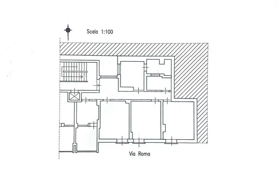 Ufficio in affitto di 90 mq a €750 (rif. 1/2025)
