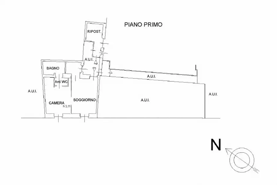 Casa in affitto di 55 mq a €1.100 (rif. 21/2026)