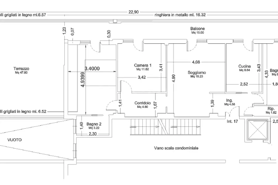 Attico in vendita di 106 mq a €278.000 (rif. 12/2026)