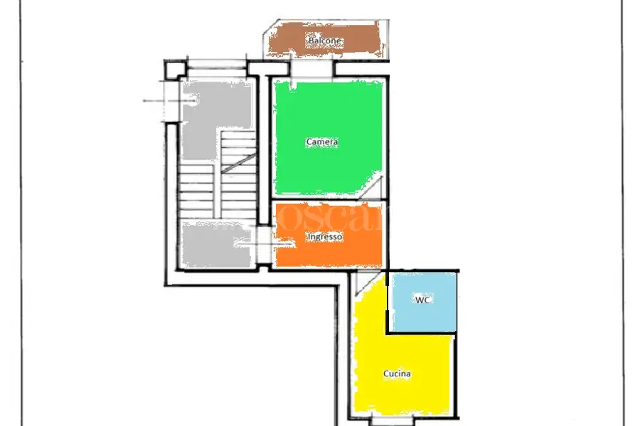 Casa in affitto di 60 mq a €650 (rif. 6/2026)