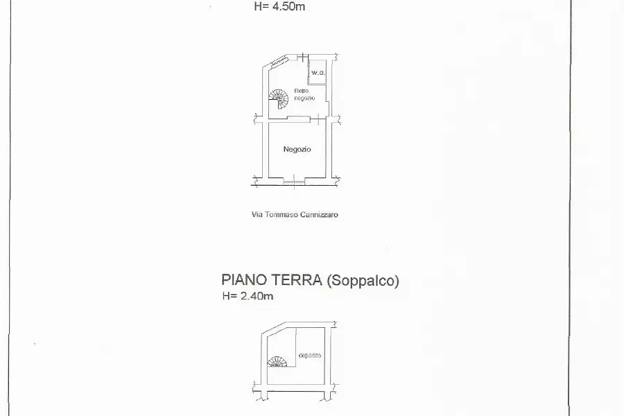 Negozio in affitto di 38 mq a €750 (rif. 53/2026)
