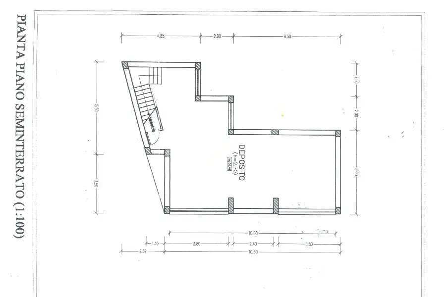 Negozio in affitto di 120 mq a €700 (rif. 109/2025)