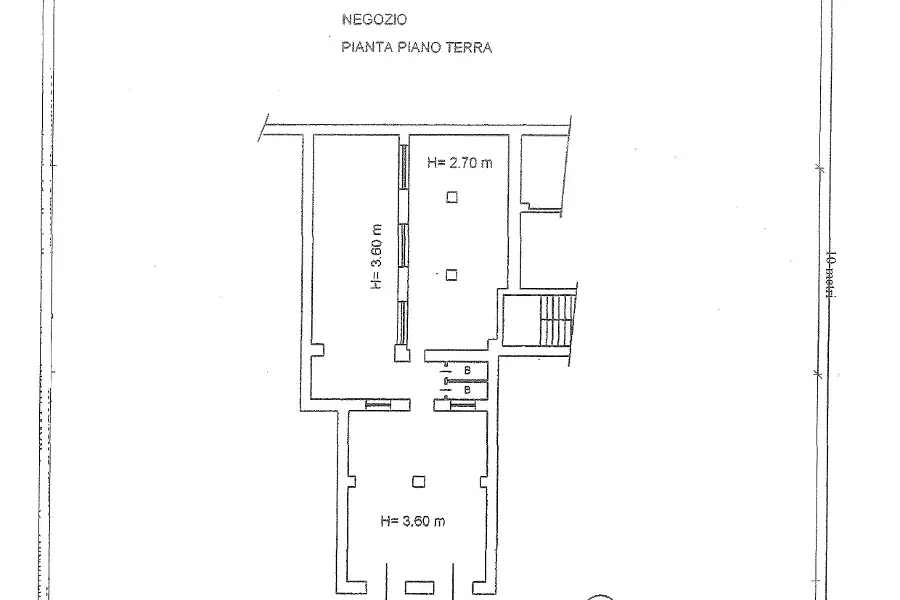 Negozio in affitto di 134 mq a €2.000 (rif. 23/2026)