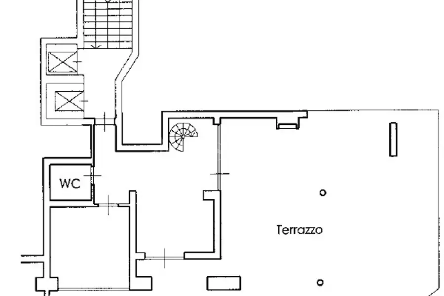 Superattico in vendita di 200 mq a €1.100.000 (rif. 7/2026)