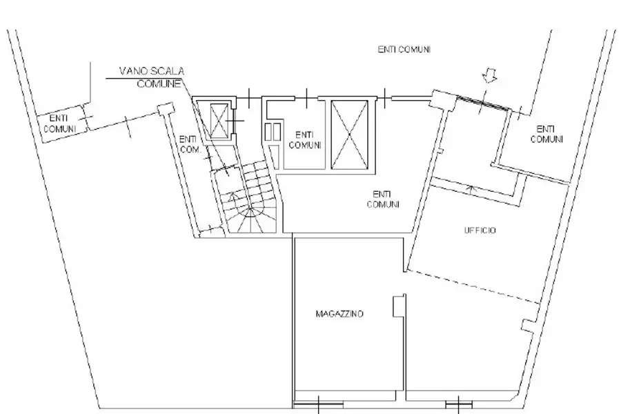 Ufficio in vendita di 76 mq a €88.000 (rif. 7/2026)