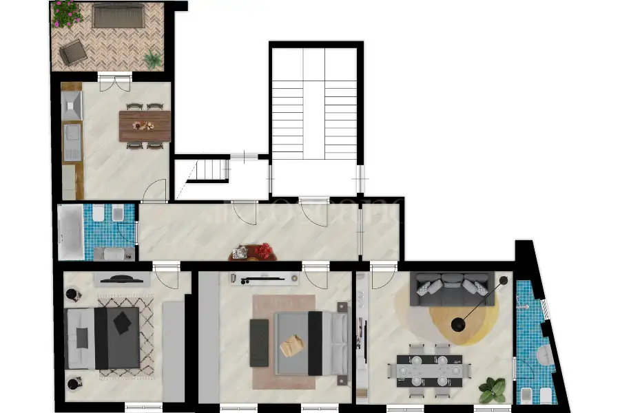 Casa in affitto di 130 mq a €1.560 (rif. 17/2025)
