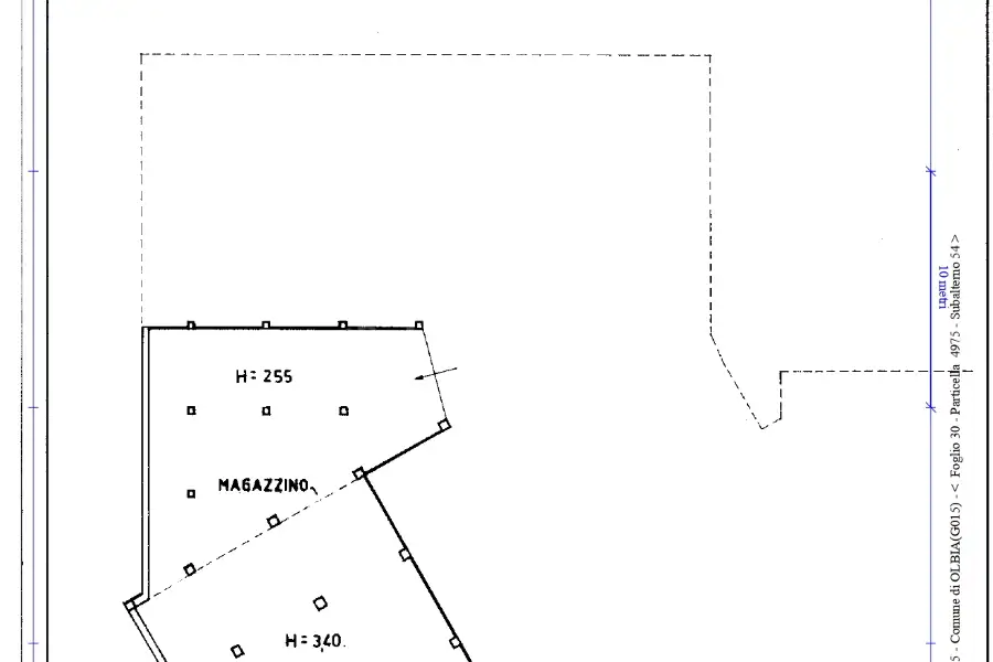Magazzino in vendita di 220 mq a €105.000 (rif. 81/2025)