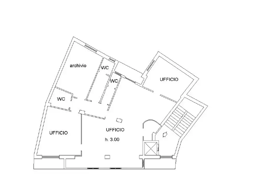 Ufficio in vendita di 180 mq a €269.000 (rif. 48/2026)