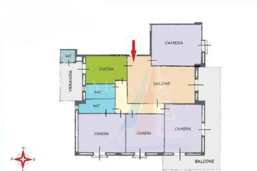 Casa in affitto di 150 mq a €780 (rif. 151/2026)