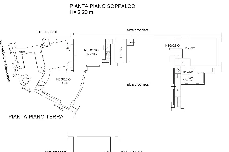 Negozio in affitto di 260 mq a €4.900 (rif. 32/2025)