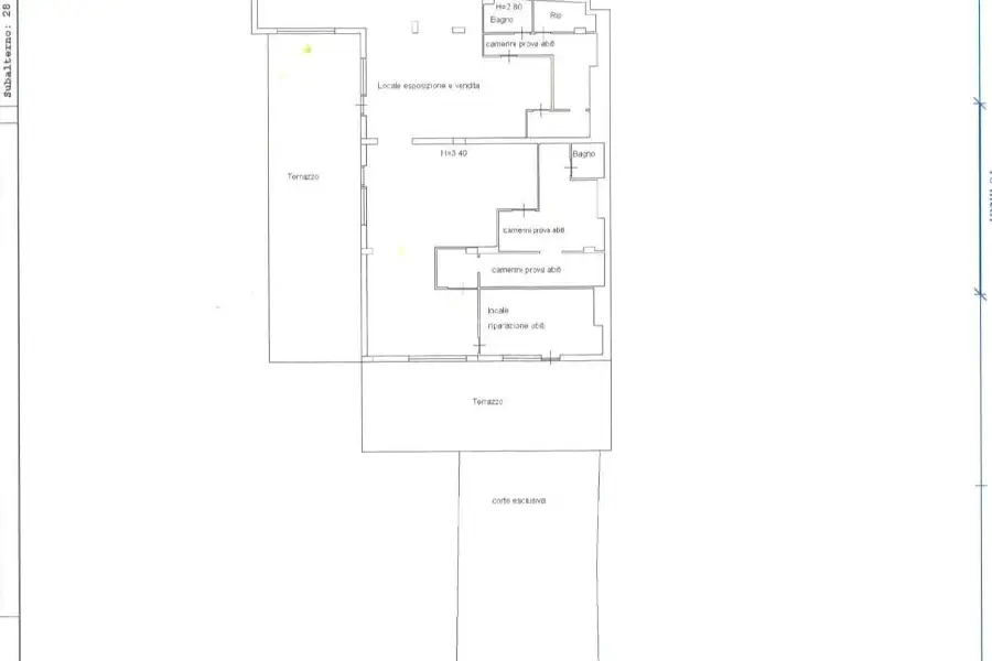Negozio in vendita di 318 mq a €500.000 (rif. 29/2025)