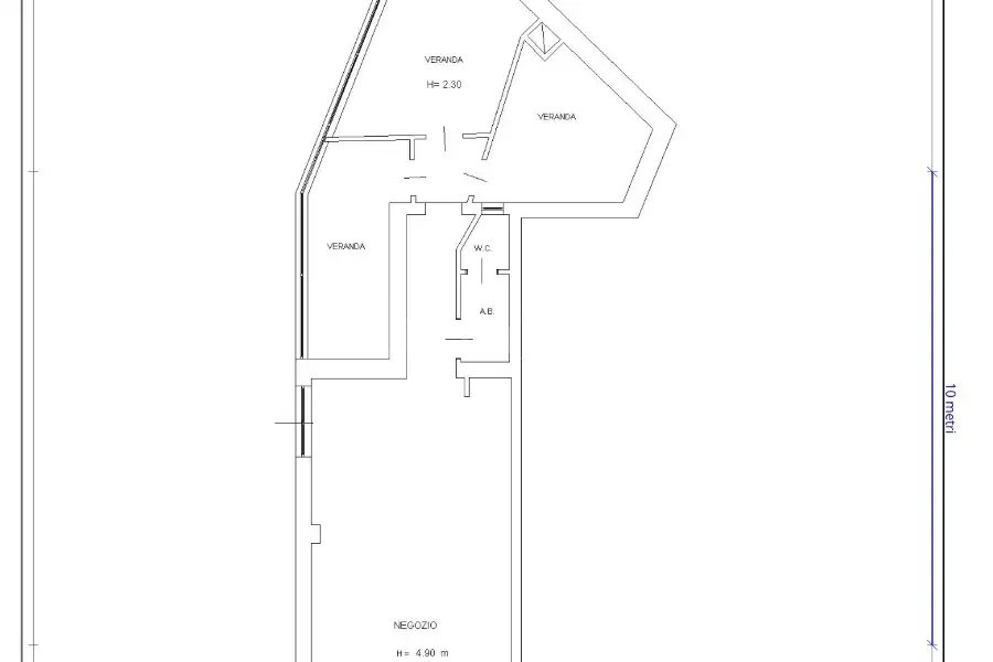 Negozio in vendita di 90 mq a €118.000 (rif. 27/2025)