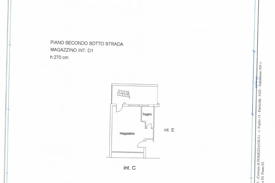 Magazzino in vendita di 55 mq a €70.000 (rif. 6/2026)