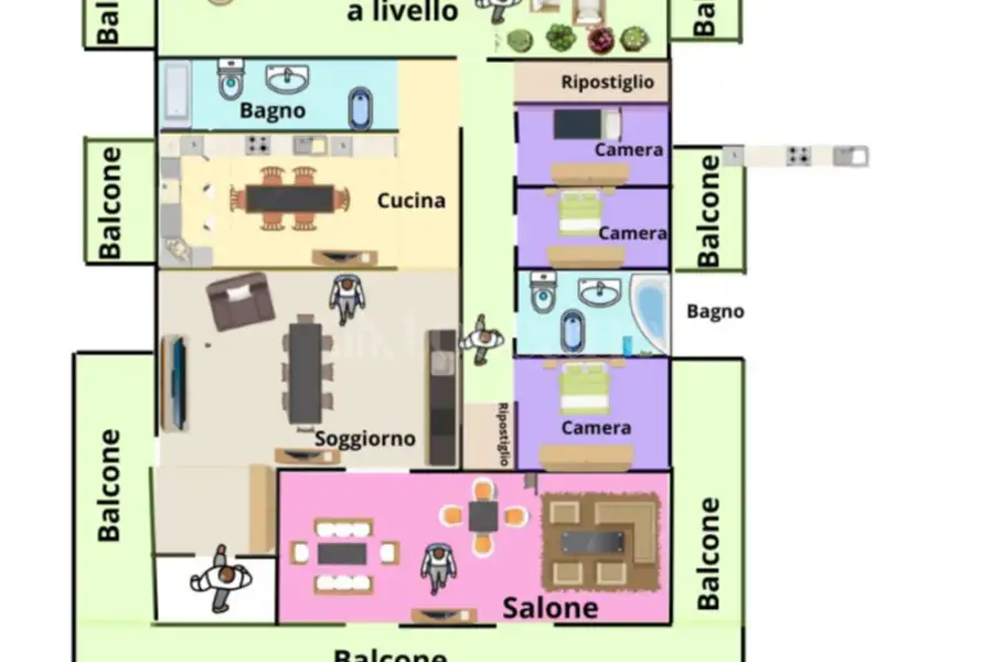 Villa in vendita di 300 mq trattativa riservata (rif. 45/2024)