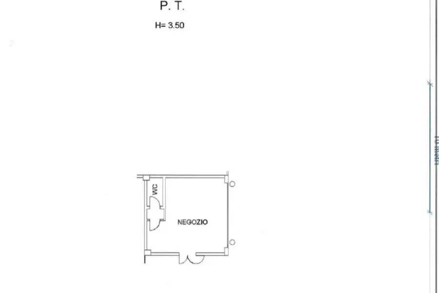 Negozio in vendita di 40 mq a €60.000 (rif. 39/2026)