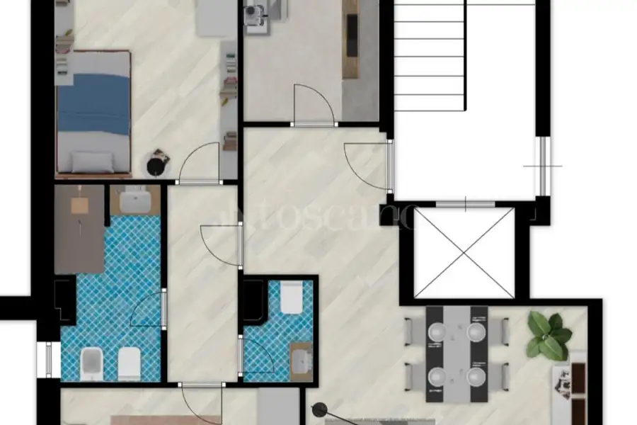 Casa in affitto di 100 mq a €1.700 (rif. 41/2025)