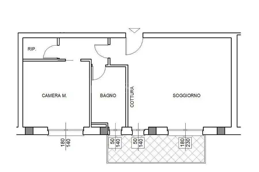Casa in affitto di 65 mq a €1.100 (rif. 24/2024)