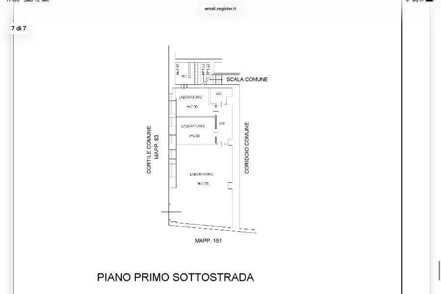 Laboratorio in vendita di 105 mq a €250.000 (rif. 18/2025)