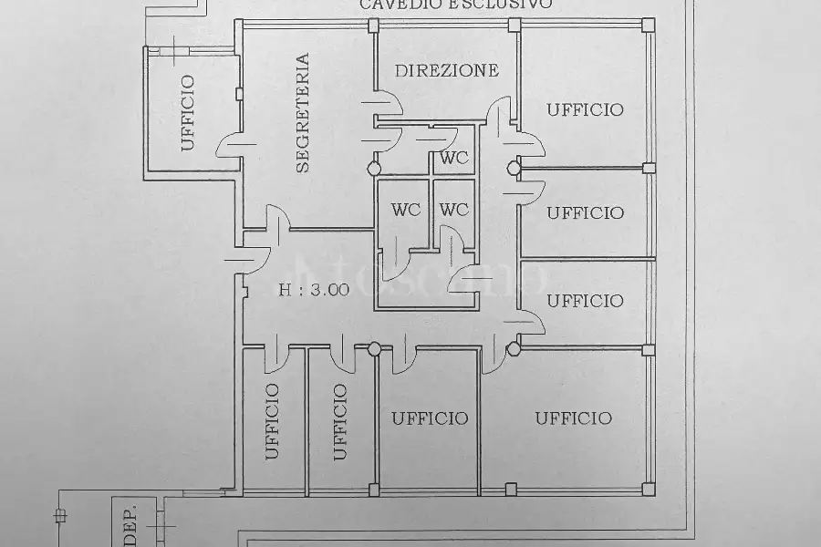 Ufficio in vendita di 250 mq a €250.000 (rif. 5/2026)