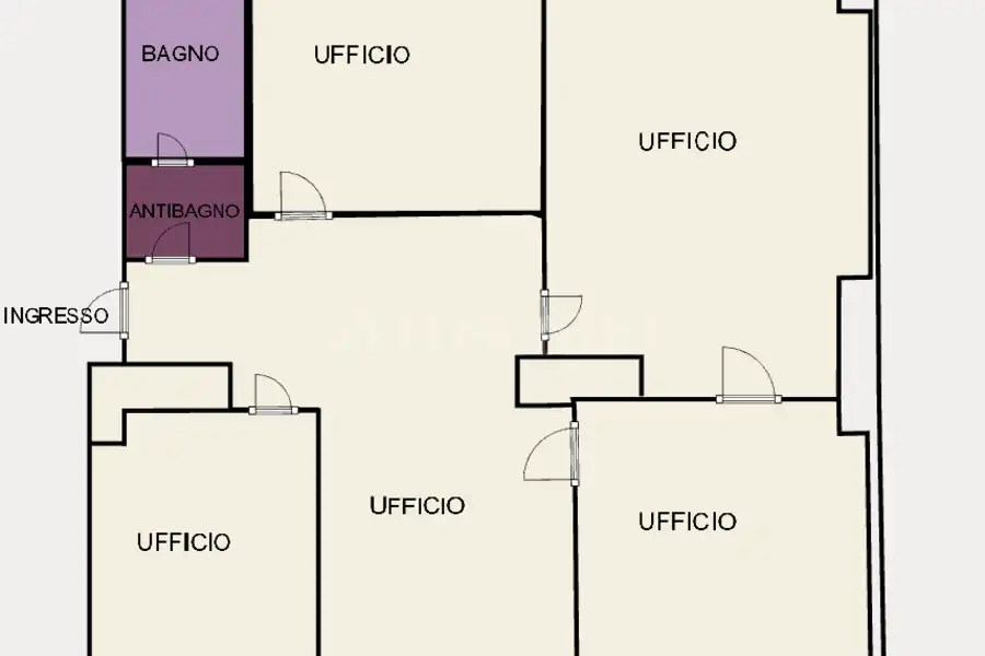 Ufficio in affitto di 130 mq a €1.500 (rif. 24/2025)