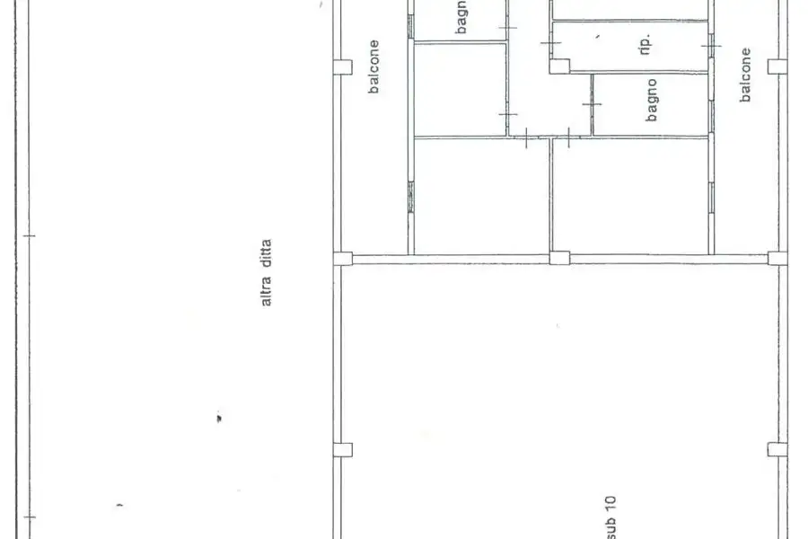 Negozio in affitto di 2.100 mq trattativa riservata (rif. 4/2026)