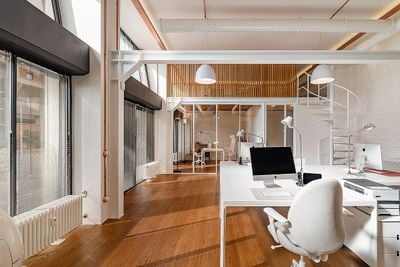 Office renovation in Rome Portuense 